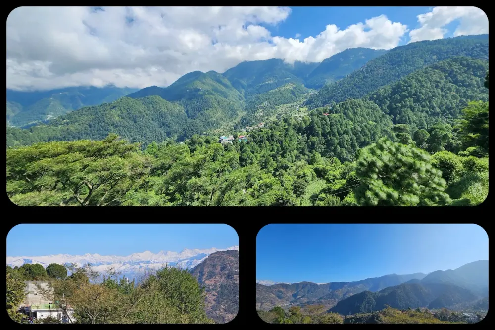Valley views from Luxe Vista, Banikhet